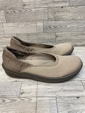 BZees Women's Malibu Skimmers Ballet Flat TAUPE sz 10 M Slip On Comfort Shoes