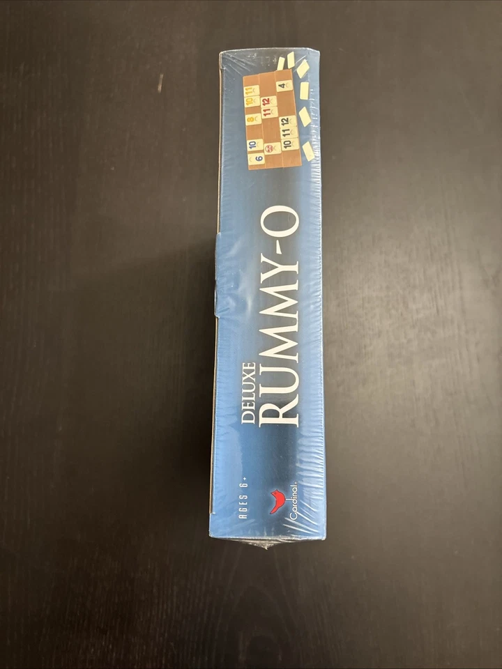 Juego de mesa Deluxe Rummy-O Cardinal 2007 nuevo sellado de fábrica Foto 3 de 4