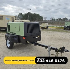 SULLAIR 185 CFM  Portable Air Compressor - John Deere engine (Low hours and runn