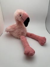 Melissa And Doug Scarlet Flamingo Plush Stuffed Animal 11"