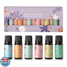 Folkulture Essential Oils for Diffuser | Essential Oils Set of 6 Fragrances |