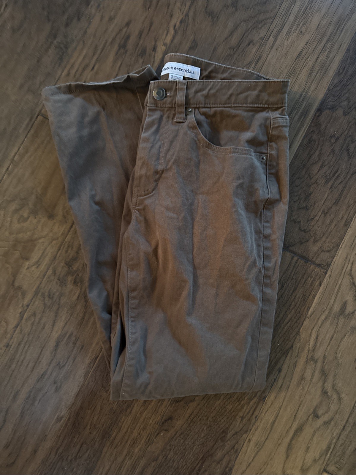 Amazon Essentials Straight Pants Men's 28wX30l Kh… - image 7