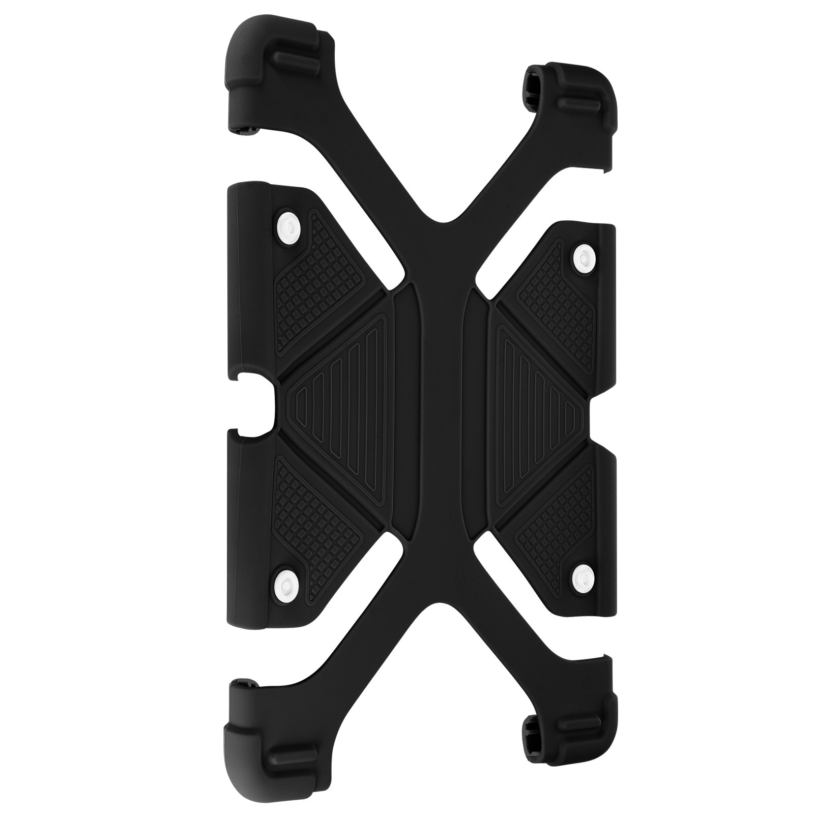 Coque pare-choc universelle tablette 8 pouces silicone antichoc avec support