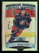 2019-20 O-Pee-Chee Platinum - Marquee Rookies Emil Bemstrom #166 (RC) Rainbow