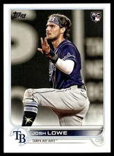 2022 Topps Josh Lowe Rookie Tampa Bay Rays #479