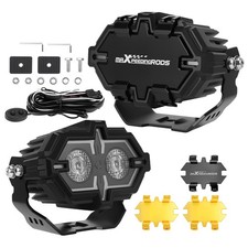 LED Scheinwerfer 108W Universal 4,5x2,5 Zoll Zusatzlicht Offroad SUV Truck IP68