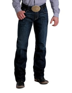 Cinch Western Denim Jeans Mens Carter 2.4 33 x 30 Dark Wash MB71934005 CLEARANCE