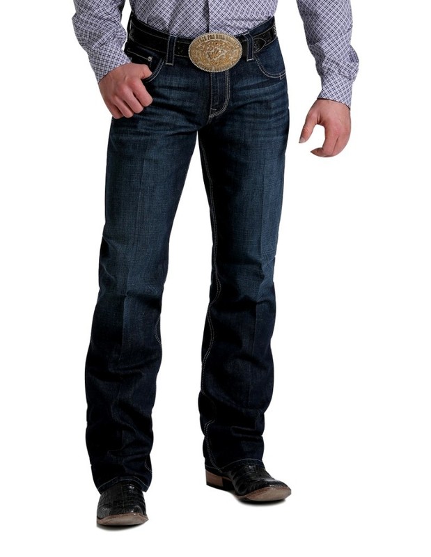 Cinch Western Denim Jeans Mens Carter 2.4 33 x 30 Dark Wash MB71934005 CLEARANCE