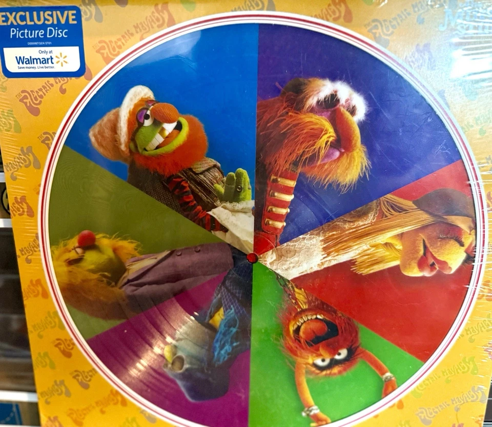 THE MUPPETS Electric Mayhem Vinyl LP PICTURE DISC Walmart Ex LIMITED Ed NEW - Image 2 of 4