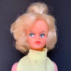 Vintage Tressy Doll Blonde Hair + Original Yellow Dress Palitoy 1960's