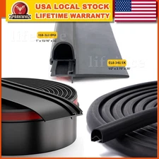 Racewill RV Slide Out Seal 018-312-EKD & 018-341 EK Black Rubber Camper Seals