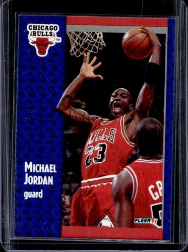 1991-92 Fleer Michael Jordan #29 Bulls
