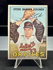 1967 Topps #82 Steve Barber