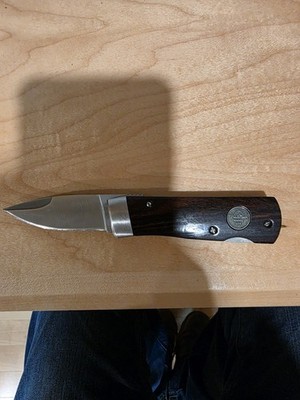 Benchmark Knives USA Folding Lock Back Knife 1970s To 1980s
