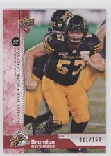 2018 Upper Deck CFL Red 11/150 Brandon Revenberg #151 o1h