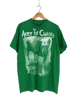 SCREEN STARS T shirt alice in chains XL Cotton Green Print