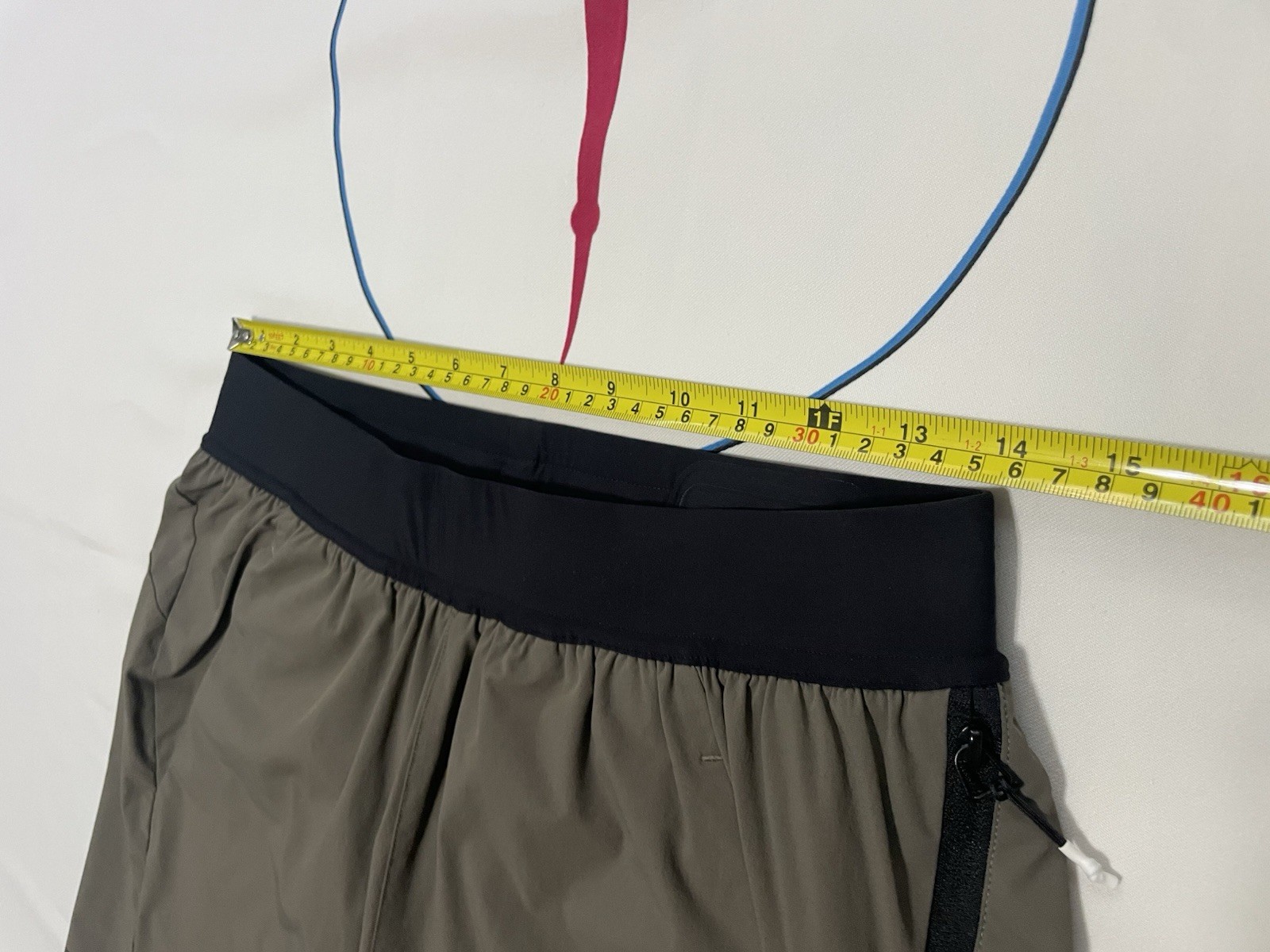 Mens Whoop 4.0 ANY-WEAR Shorts Lined Athletic Running Olive Green Sz M Mint! 