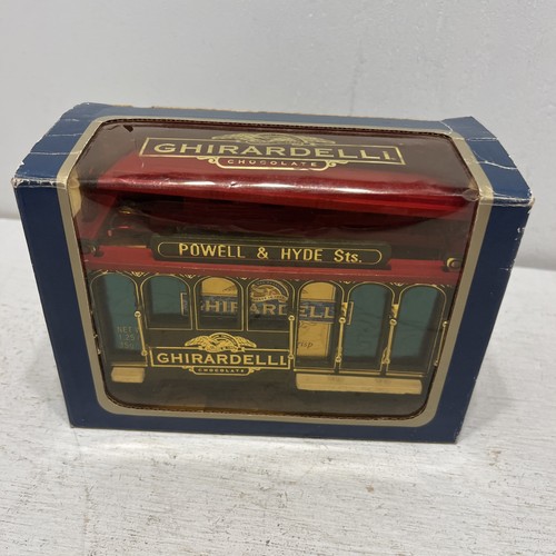 Ghirardelli San Francisco Powell & Hyde Cable Car Model Collectible #39 Trolley