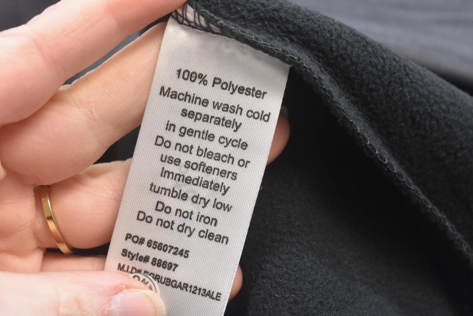 North End Sport Jacket Mens 2XL Carbon Black Full Zip Softshell Fleece 88697