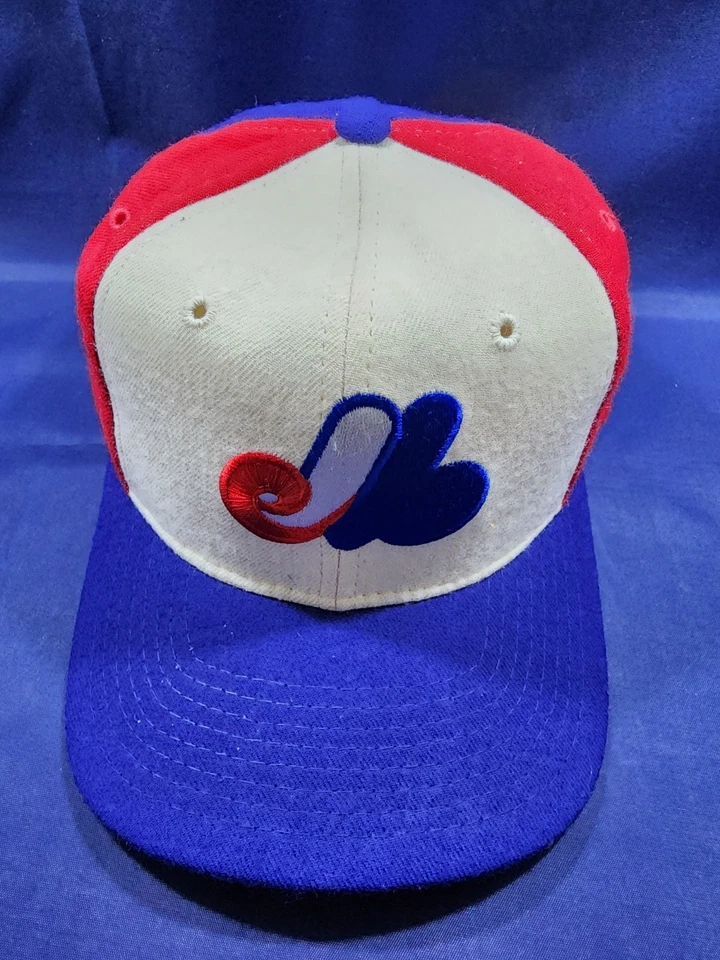Vintage Montreal Expos Sports Specialties Hat Multi Colored Snapback Cap - Image 3 of 4