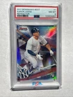 2017 Bowman's Best Aaron Judge Refractor #1 ROOKIE RC PSA 8 NM-MT