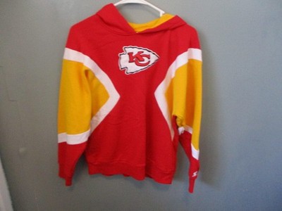KANSAS CITY CHIEF'S FLEECE HOODIE IN WOMEN'S SIZE M