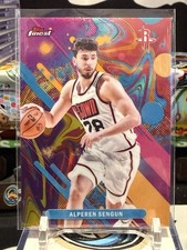 Alperen Sengun 2025-26 Finest Oil Spill Refractor #92 Rockets TZ