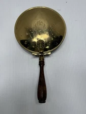 Nasco Vintage Silent Butler Silver Plated Brass Hand Made Carved Italy