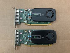 LOT OF 2 HP NVIDIA NVS510 2GB GDDR3 721795-001 PCIe x16 Graphics Card
