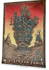 Widespread Panic Red Rocks 2016 EMEK Red Sky Variant