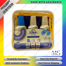 Soltan Once Family Sun Cream SPF50/30/15 – 3 x 200ml – Adults & Kids – New 61.65 per litre