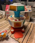 Vintage Sears Barbie Type Kitchen Carousel Toy with box and accessories