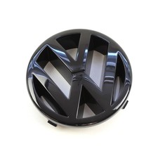 Original VW Golf IV 4 VW-Emblem schwarz Kühlergrill vorn 3B0853601A 01C