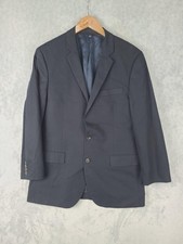 J Crew Blazer Mens 40R Navy Thompson Cotton Two Button Sport Coat Jacket