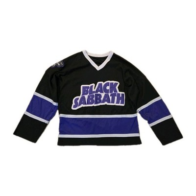 Black Sabbath Tour The End 666 Jersey Black Purple Small RARE | eBay
