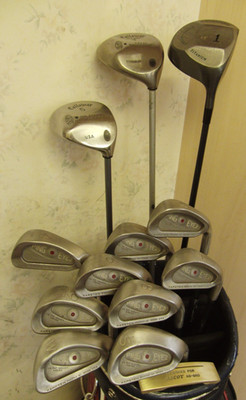 Set Ping Eye 2 Red Dot 3-SW Eisen + Callaway Driver + 3+5 Hölzer + Putter