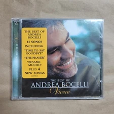 The Best Of Andrea Bocelli: Vivere By Andrea Bocelli (CD, 1998)