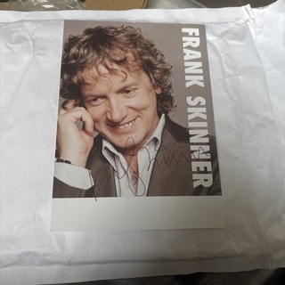 Comedian Frank Skinner Hand Signed Autograph
