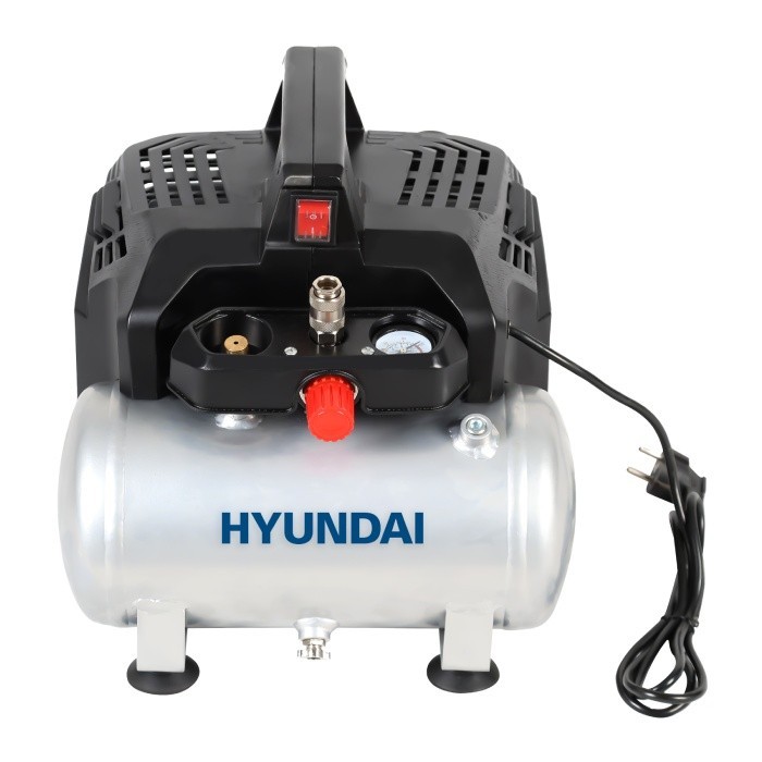 Compressore Aria Hyundai 65715 6L Silenziato 1Hp: Compra Ora!