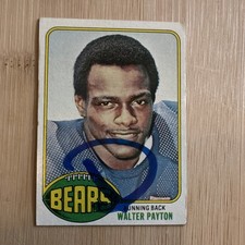 Topps 1976 Walter Payton Rookie #148 Chicago Bears NFL Football Card. . rookie card picture