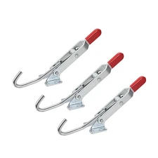3 Pcs Latch Action Toggle Clamp Quick Release 370 lbs/170kg Holding Capacity