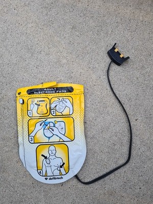 Defibtech Lifeline AED Pads DDP-100 Expired Use With DDU-100 Series AED