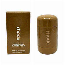 rhode Pocket Blush 5.3g / 0.18 oz Sun Soak Cream Satin Finish Hailey Bieber