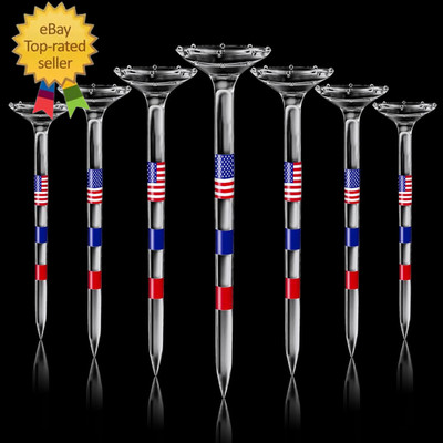 Golf Tees Plastic, Unbreakable Golf Tee 3 1/4'' with Big Cup & 8 Prongs