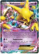 Alakazam EX 25/124 Pokemon Fates Collide Holo Ultra Rare on eBay