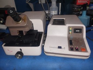 Tencor Alpha-Step 100 Profilometer 10-0002 with Printer 10-00030