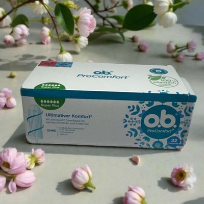 o.b. @ Women's Hygiene SUPER PLUS Ultimative Comfort          
