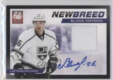 2011 Panini Elite New Breed Materials Signatures 32/50 Slava Voynov #40 Auto 0a1