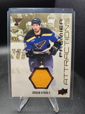 2024-25 UD Premier Hockey Jordan Kyrou Attractions Game Worn Jersey /99 #PA-JK