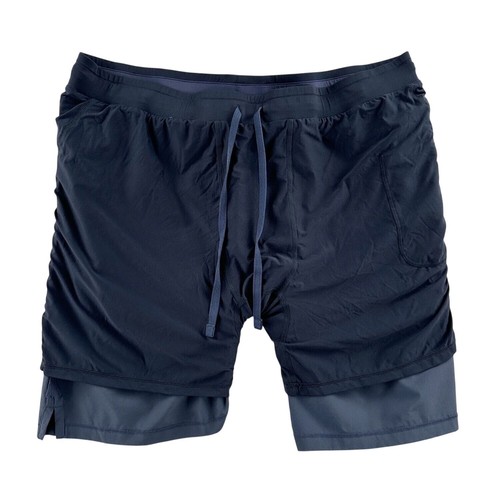 Fabletics Gray Lined 7" Athletic Gym Shorts XL - Picture 4 of 4